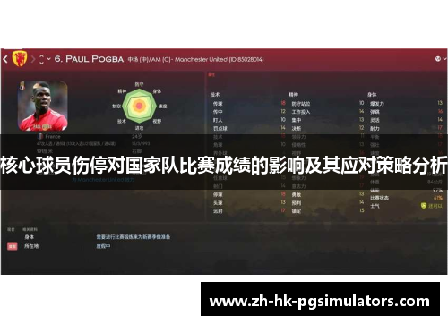 核心球员伤停对国家队比赛成绩的影响及其应对策略分析